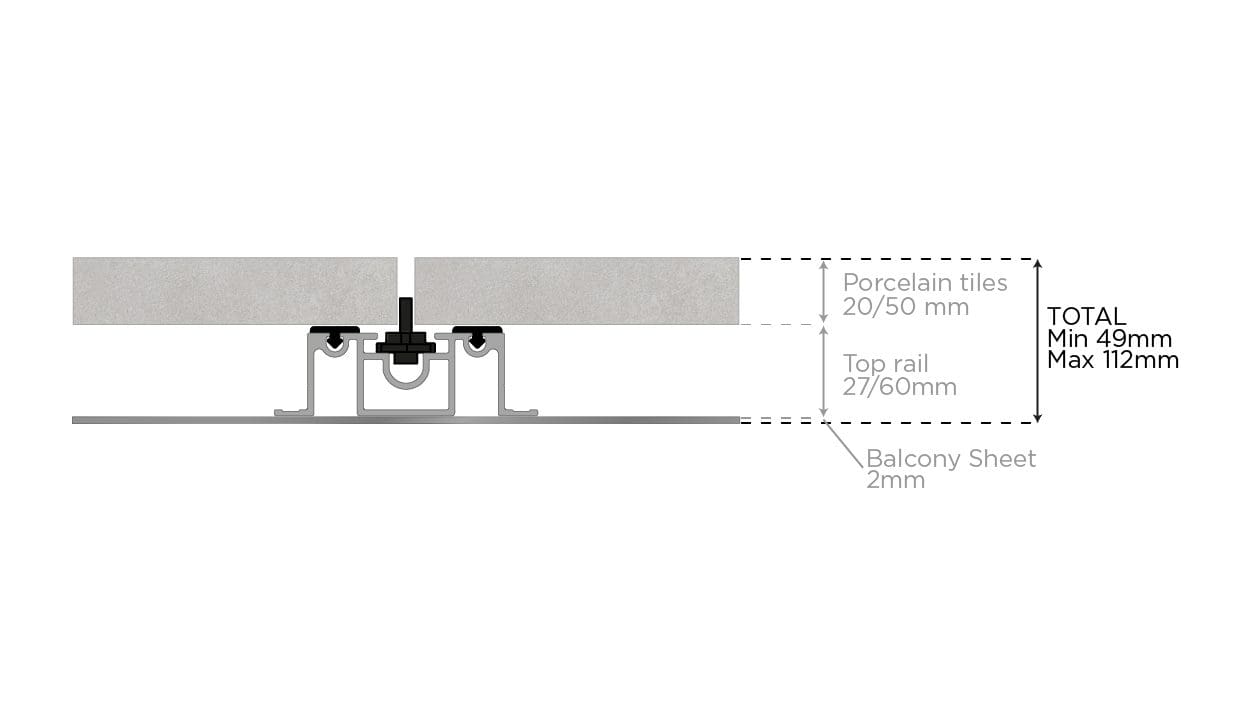 BalcaSmart Rail Build-Up