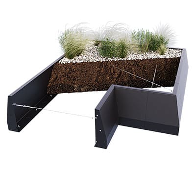 TerraSmart Ascent Bespoke Planter System render