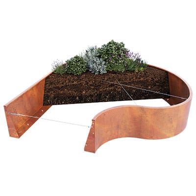 TerraSmart Contour Bespoke Planter System render