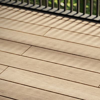 Balcony Vitrified Composite Decking Finishes